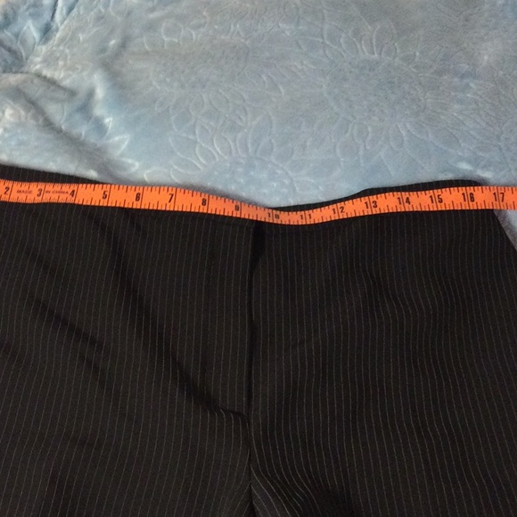 Women’s Black with Pin Strip Slacks - Picture 8 of 16